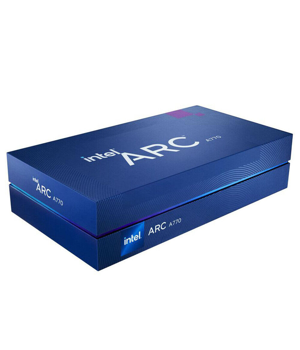 Hot sale Intel Arc A770 16GB GDDR6 video game content desktop discrete graphics PCI Express 4.0 x16 Video Graphics Card